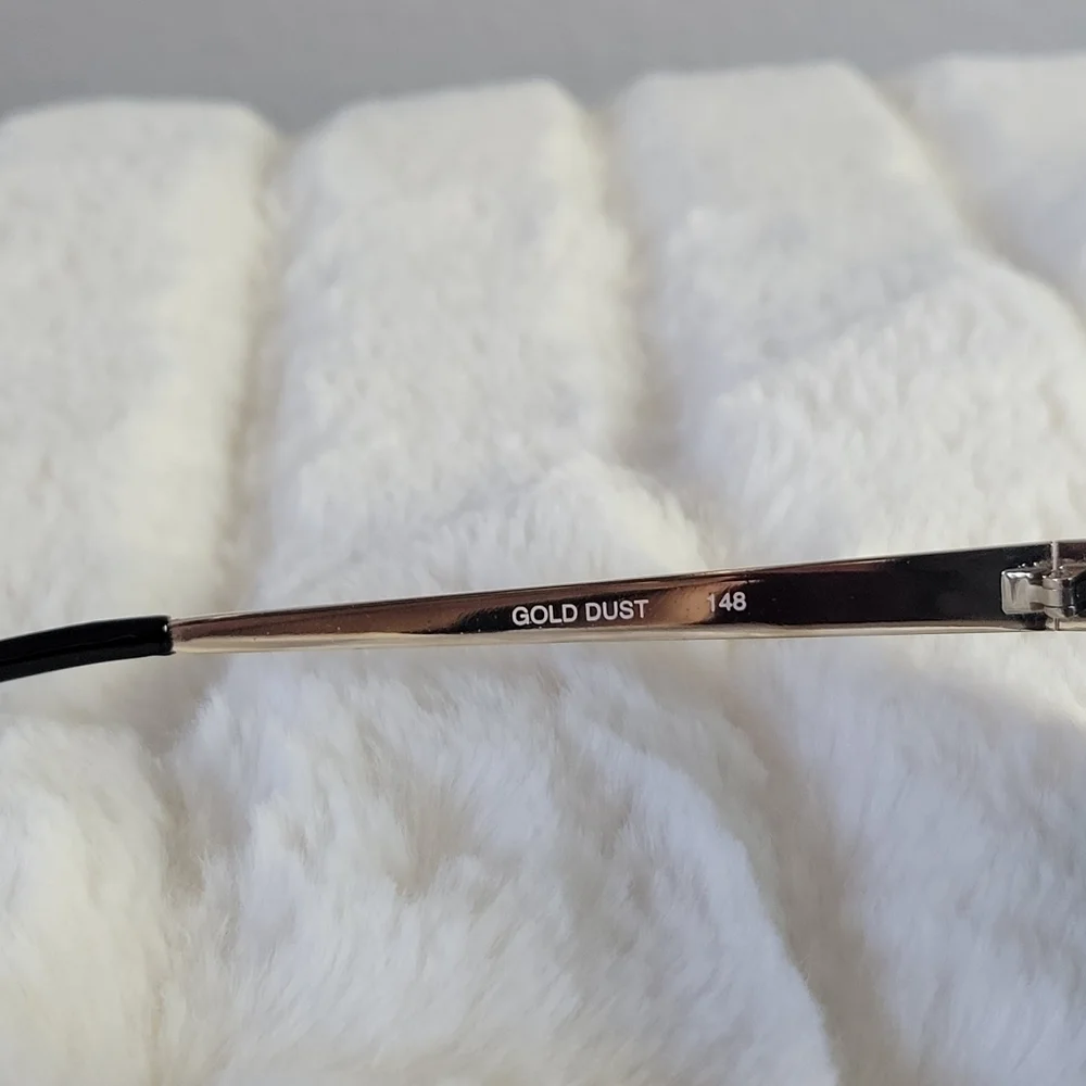 QUAY // ltd ed chrissy teigen retro-glam oversized round black smoke gold sunnie